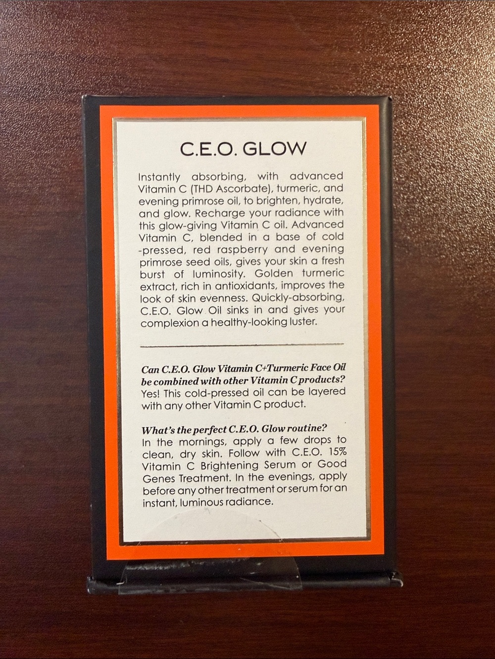NIB SUNDAY RILEY C.E.O. GLOW VITAMIN C + TUMERIC FACE OIL 0.5 fl oz - Picture 3 of 4